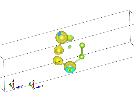 ReOsSSe₂ Crystal Structure Top View